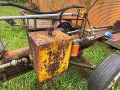 Home made log splitter, PTO driven