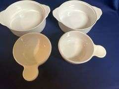 Corning Ware bean bowls, other cooking bowls