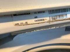Kenmore 500 washer, Model 110.28522701