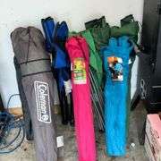 Coleman, Ozark Mountain bag chairs