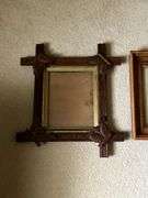 Antique frame, circa 1888 missing a piece off one corner and other frame