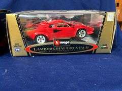 Burago die cast cars, 1:18 scale