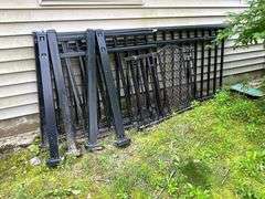 Aluminum porch railing, 40" T, 20 +/- feet