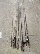 TruTemper, Bass Pro, Zebco, Shakespeare and other fishing rods