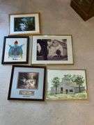 Framed prints, up to 18" x 14"