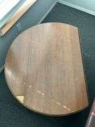 Drop leaf coffee table 42" W x 42" D x 17" T