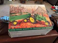 Foxfire Farms John Deere Model B die cast, 17" L