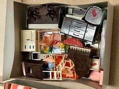 1950's plastic dollhouse furniture