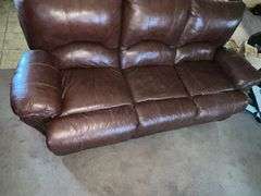 Reclining couch, leather like