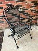 Metal spring rocker