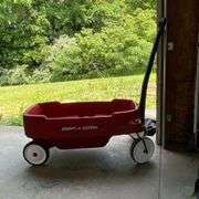 Radio Flyer plastic wagon