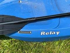 Lifetime Relay mini kayak with set of oars, 100 lb. capacity, 62" L
