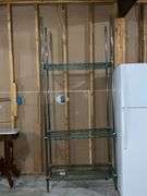 Metal shelf