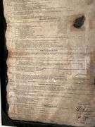 Framed Collegiate Beer Pong Constitution