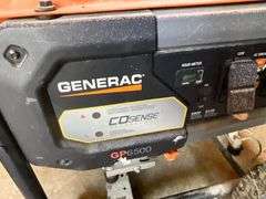 Generac GP6500, 110/240 outlets, 6500 watts, 288 hours