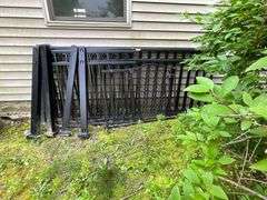 Aluminum porch railing, 40" T, 20 +/- feet