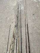 TruTemper, Bass Pro, Zebco, Shakespeare and other fishing rods