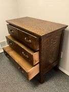 Vintage wood dresser, dovetail drawers, some wear