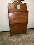 Antique drop front desk