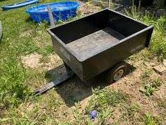 Bluehawk 10 cu. ft. steel lawn wagon, need air in tires