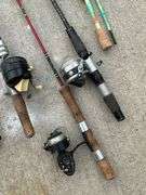 Zebco and other rods and reels