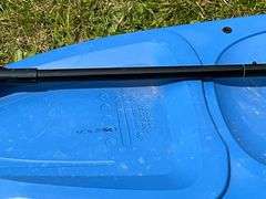 Lifetime Relay mini kayak with set of oars, 100 lb. capacity, 62" L