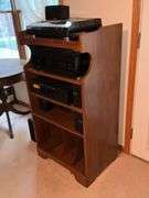 Ethan Allen stereo cabinet, CONTENTS NOT INCLUDED
