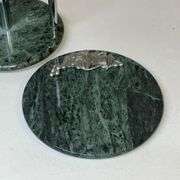 Marble cheese board and marble base paper towel holder