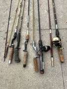 TruTemper, Bass Pro, Zebco, Shakespeare and other fishing rods