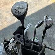 PowerBilt and other golf bag