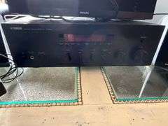 Yamaha R-S300 natural sound receiver with set of Phillips surround sound speakers