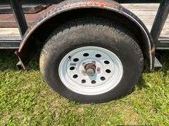 12' x 76" utility trailer, 2" ball, needs lights and wires