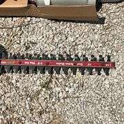 Craftsman 20" electric hedge trimmer, Green Works 18" electric hedge trimmer