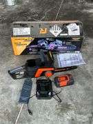 Remington 40V cordless chainsaw, 12" bar