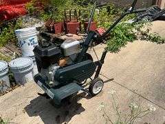 Bolen's front tine tiller 6 hp Briggs & Stratton engine, engine turns over, Model 21A-332C163