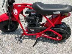Coleman B100 105cc gas-powered mini bike