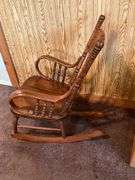Child's rocker, needs tightened.