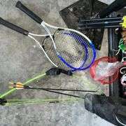 Rawling, Wilson ball gloves, Worth baseball bats