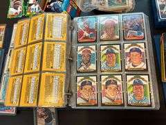 Assortment of sports cards, baseball, football, others