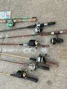 Zebco and other rods and reels