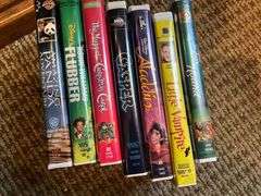 Assortment of VHS & DVD movies