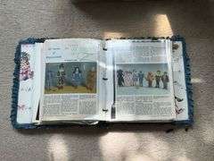 Precious Moments book, doll scrapbook, Boyds Bears book, Madame Alexander doll book