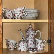 Lefton tea set and snack sets