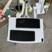 Walker, grab bars, swivel seat, etc.