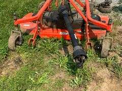 Land Pride finish mower SN: 1206471, 3-point hitch, PTO driven, 2 extra trail wheels