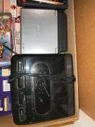 DVD and VHS movies, Insignia 7" LCD monitor and player, RCA DVD player