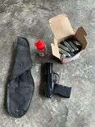 Crosman CO2 powered BB pistol No. N07D05528, 4.5 mm caliber, CO2 cartridges