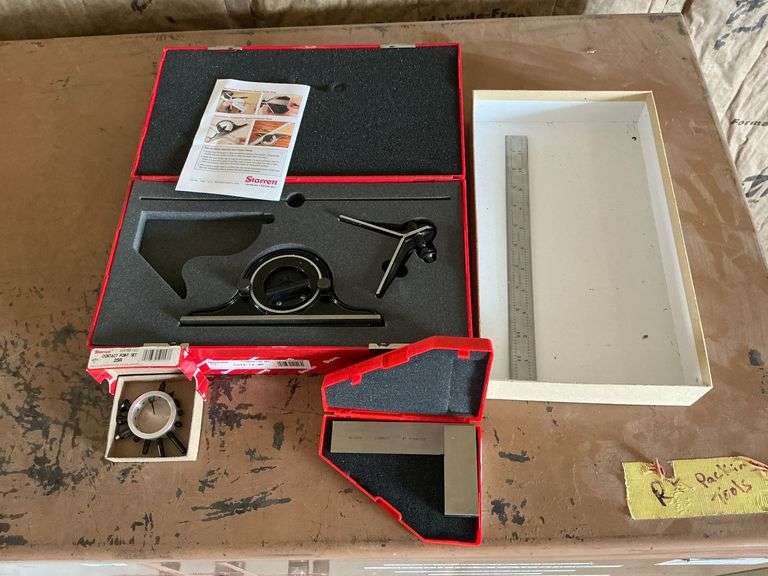 Starrett square No. 3020-4, Starrett contact point set No. 25R image