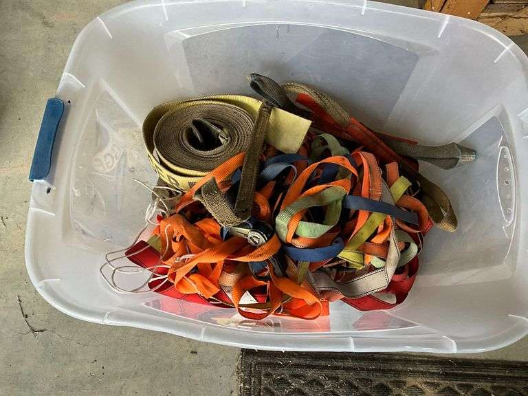 Tie down straps up to 3" W. image