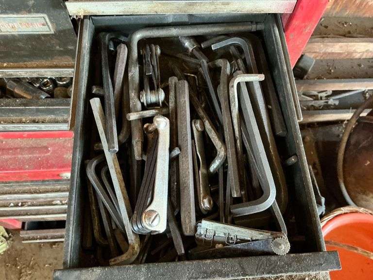 Allen wrenches, punches, chisels image